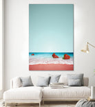 Strawberry Shore by Anders Wasser on GIANT ART - blue photo illustration