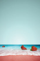 Strawberry Shore by Anders Wasser on GIANT ART - blue photo illustration