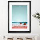 Strawberry Shore by Anders Wasser on GIANT ART - blue photo illustration