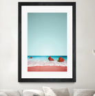 Strawberry Shore by Anders Wasser on GIANT ART - blue photo illustration