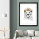 Festival lion (color version) by Solti Balázs on GIANT ART - white digital drawing