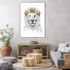 Festival lion (color version) by Solti Balázs on GIANT ART - white digital drawing