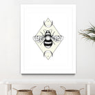 Bee Confident by Barbara Hollaus on GIANT ART - white digital drawing