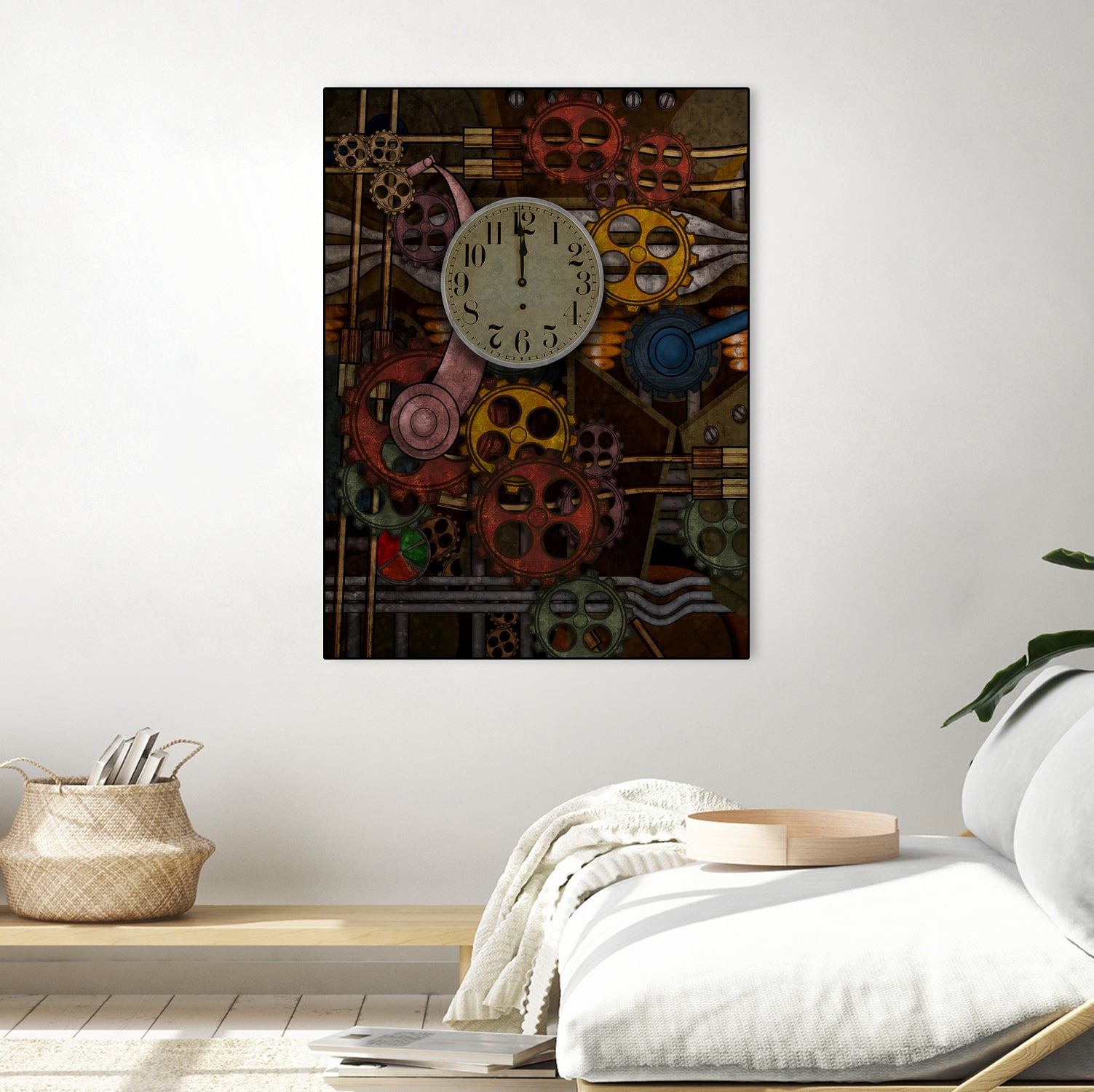 steampunk by james brickell on GIANT ART - red digital painting