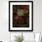 steampunk by james brickell on GIANT ART - red digital painting