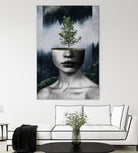 Tree Lady by Menelaos Trompoukis on GIANT ART - green digital painting