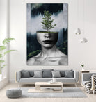 Tree Lady by Menelaos Trompoukis on GIANT ART - green digital painting