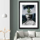 Tree Lady by Menelaos Trompoukis on GIANT ART - green digital painting