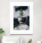 Tree Lady by Menelaos Trompoukis on GIANT ART - green digital painting