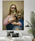 New Religion by José Luis Guerrero on GIANT ART - pink digital painting