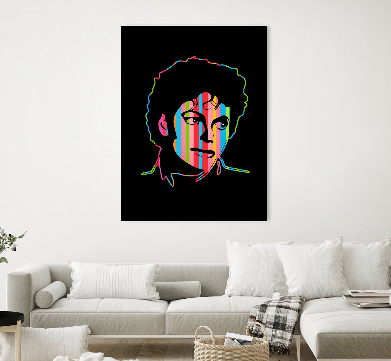 Michael Jackson | Dark | Pop Art by William Cuccio on GIANT ART - black digital drawing