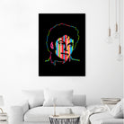 Michael Jackson | Dark | Pop Art by William Cuccio on GIANT ART - black digital drawing