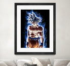 Goku ultra instinct - Selfish doctrine by MCAshe 24 on GIANT ART - blue digital drawing