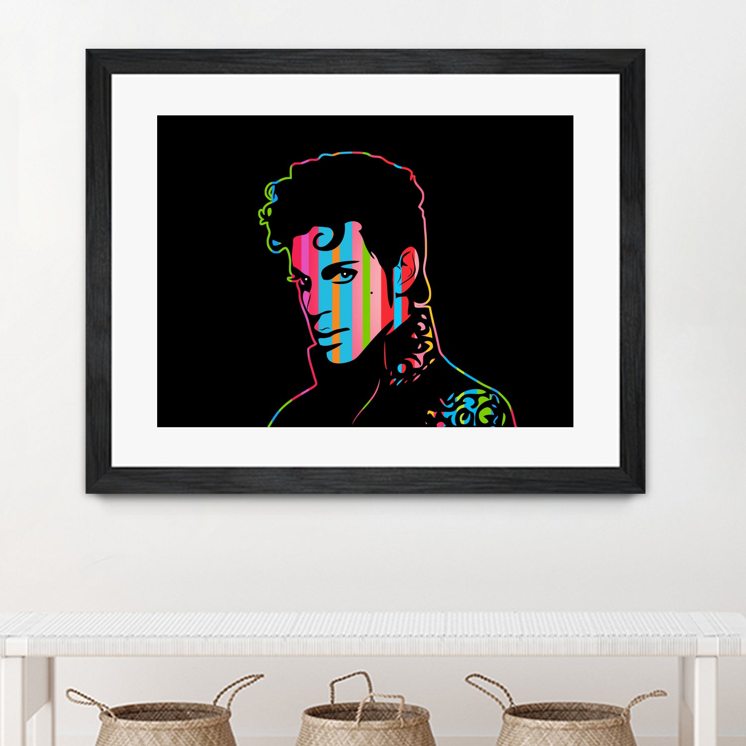 Prince | Dark | Pop Art by William Cuccio on GIANT ART - black digital drawing