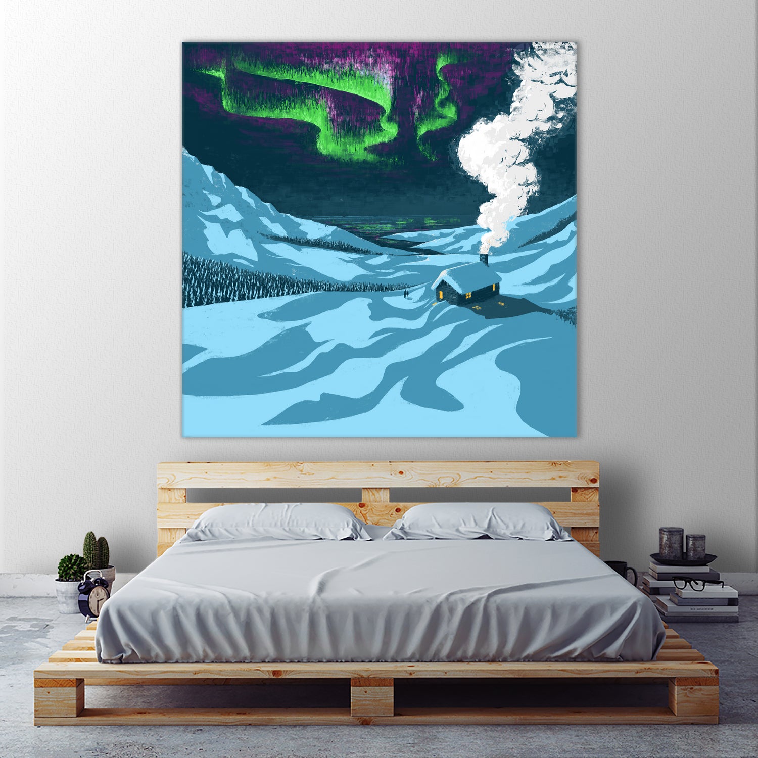 Aurora by Mark Frudd on GIANT ART - white digital painting