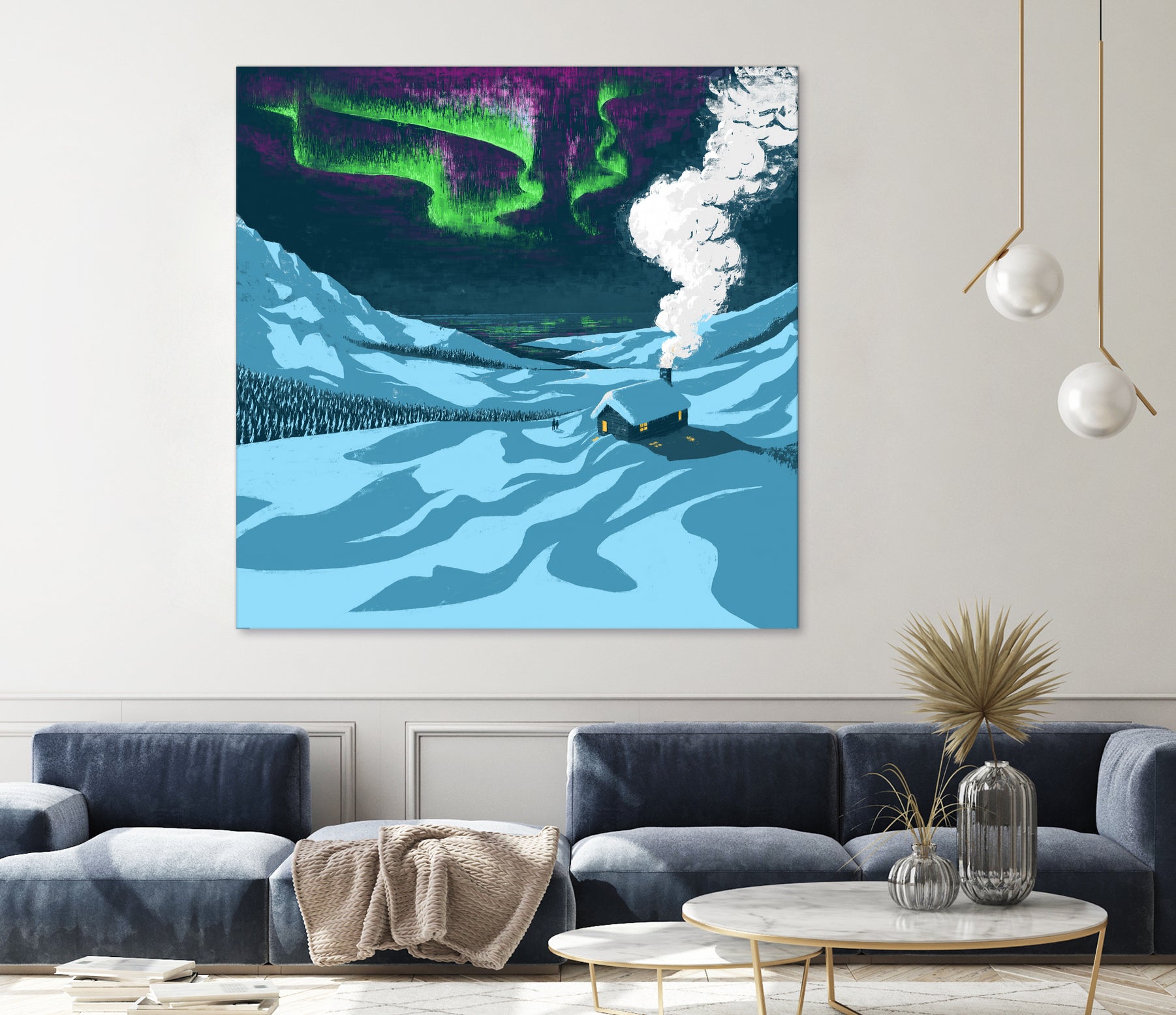 Aurora by Mark Frudd on GIANT ART - white digital painting