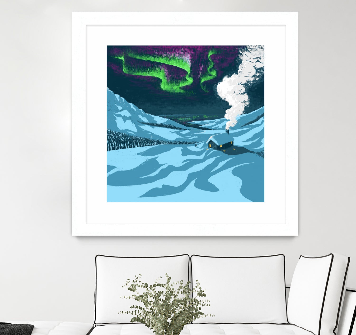 Aurora by Mark Frudd on GIANT ART - white digital painting