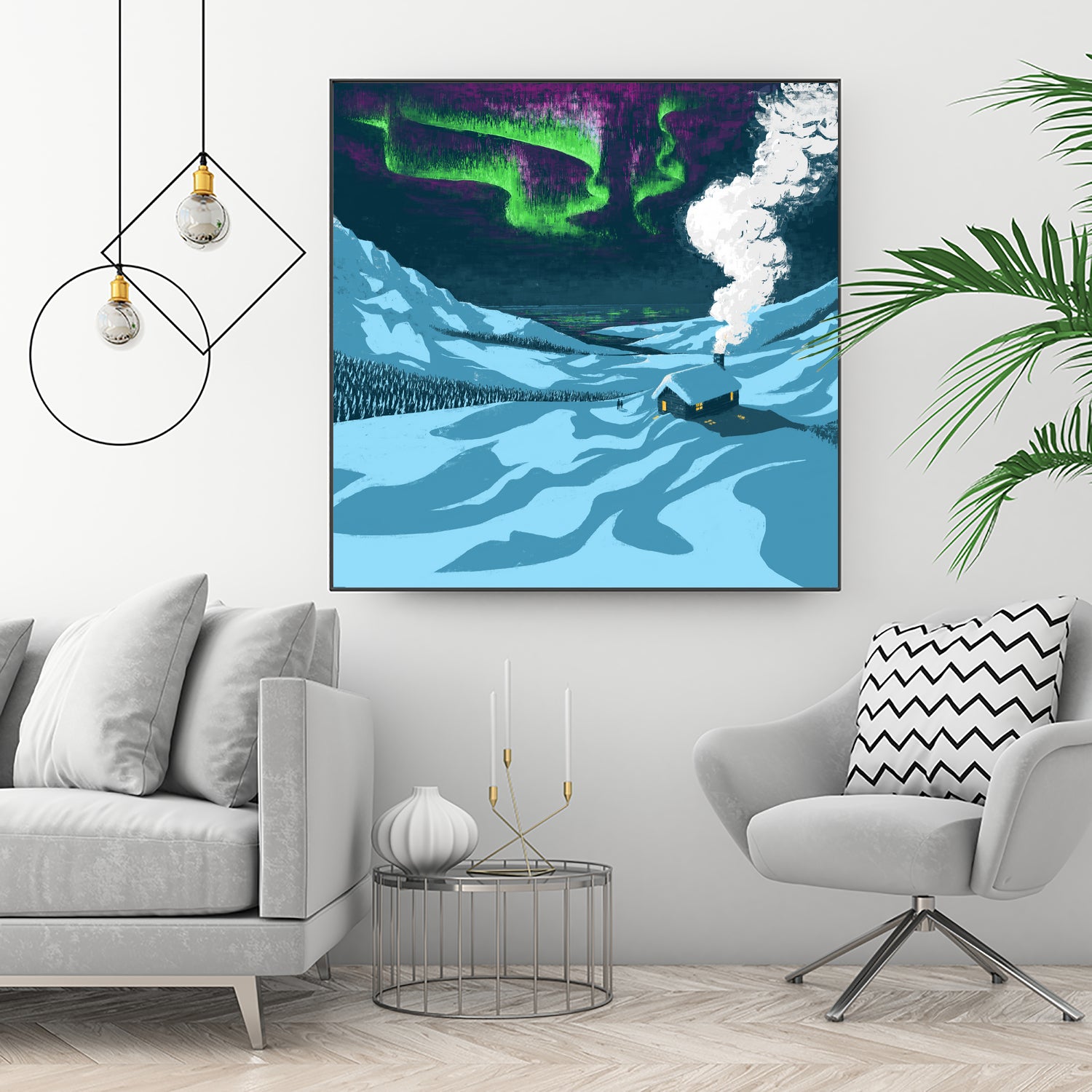 Aurora by Mark Frudd on GIANT ART - white digital painting