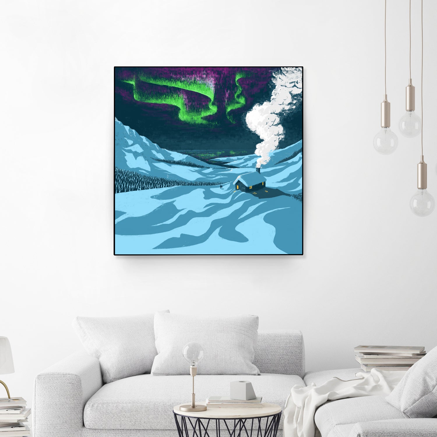 Aurora by Mark Frudd on GIANT ART - white digital painting