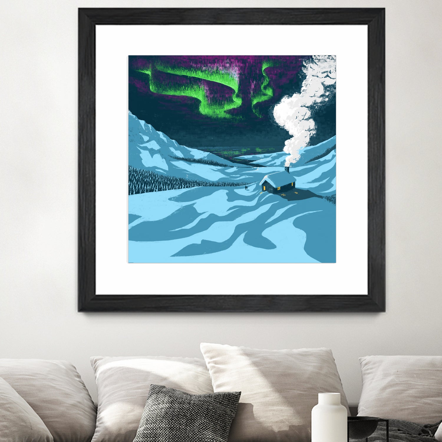 Aurora by Mark Frudd on GIANT ART - white digital painting