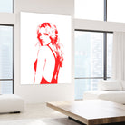 Britney Spears | Pop Art by William Cuccio on GIANT ART - red digital drawing