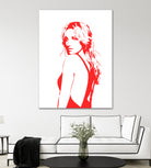 Britney Spears | Pop Art by William Cuccio on GIANT ART - red digital drawing