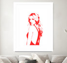 Britney Spears | Pop Art by William Cuccio on GIANT ART - red digital drawing