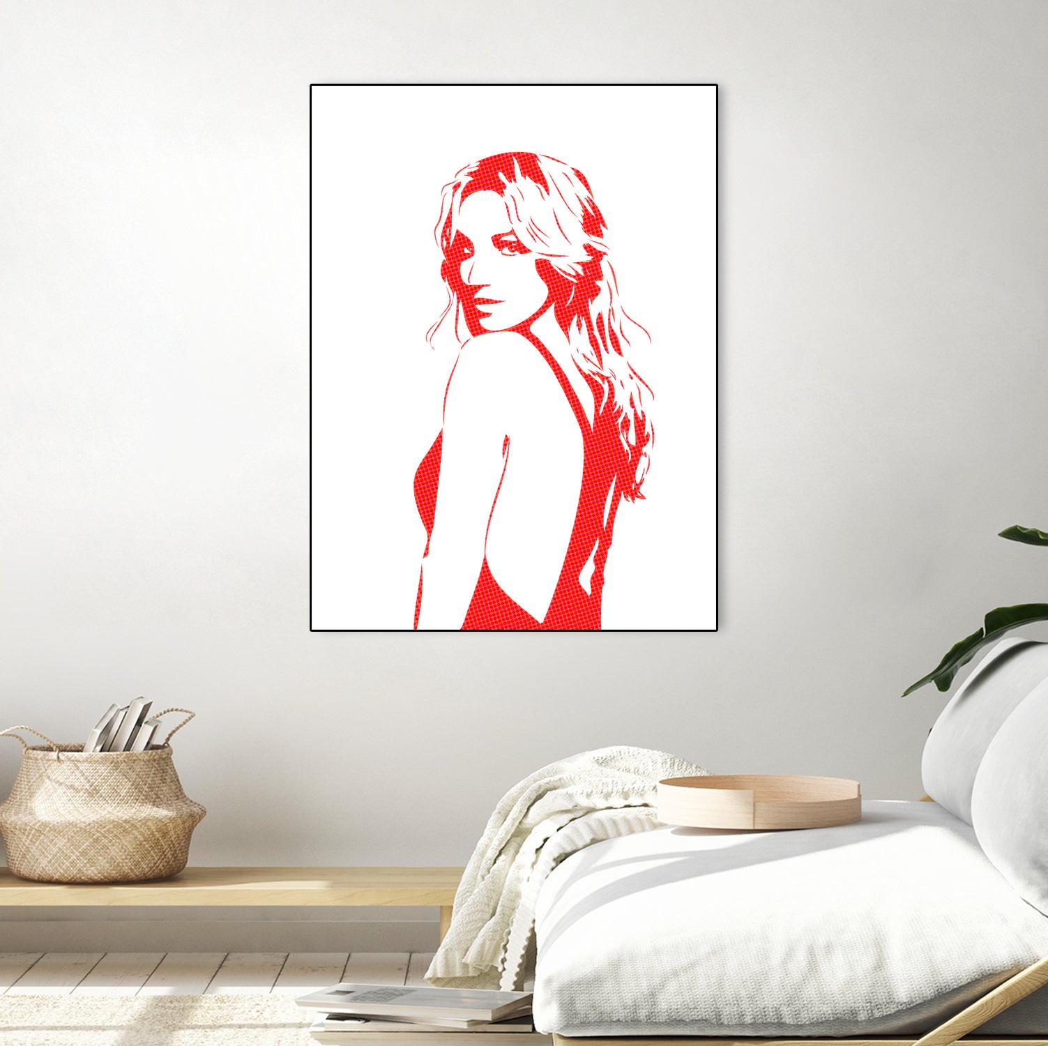 Britney Spears | Pop Art by William Cuccio on GIANT ART - red digital drawing