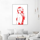 Britney Spears | Pop Art by William Cuccio on GIANT ART - red digital drawing