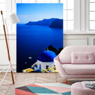 santorini1 n by Haris Kavalla on GIANT ART - blue photo manipulation