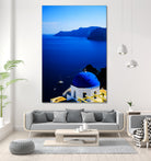 santorini1 n by Haris Kavalla on GIANT ART - blue photo manipulation