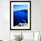 santorini1 n by Haris Kavalla on GIANT ART - blue photo manipulation