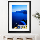 santorini1 n by Haris Kavalla on GIANT ART - blue photo manipulation