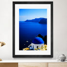 santorini1 n by Haris Kavalla on GIANT ART - blue photo manipulation