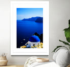 santorini1 n by Haris Kavalla on GIANT ART - blue photo manipulation