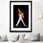 freddy mercury by Igor Moura on GIANT ART - black digital painting