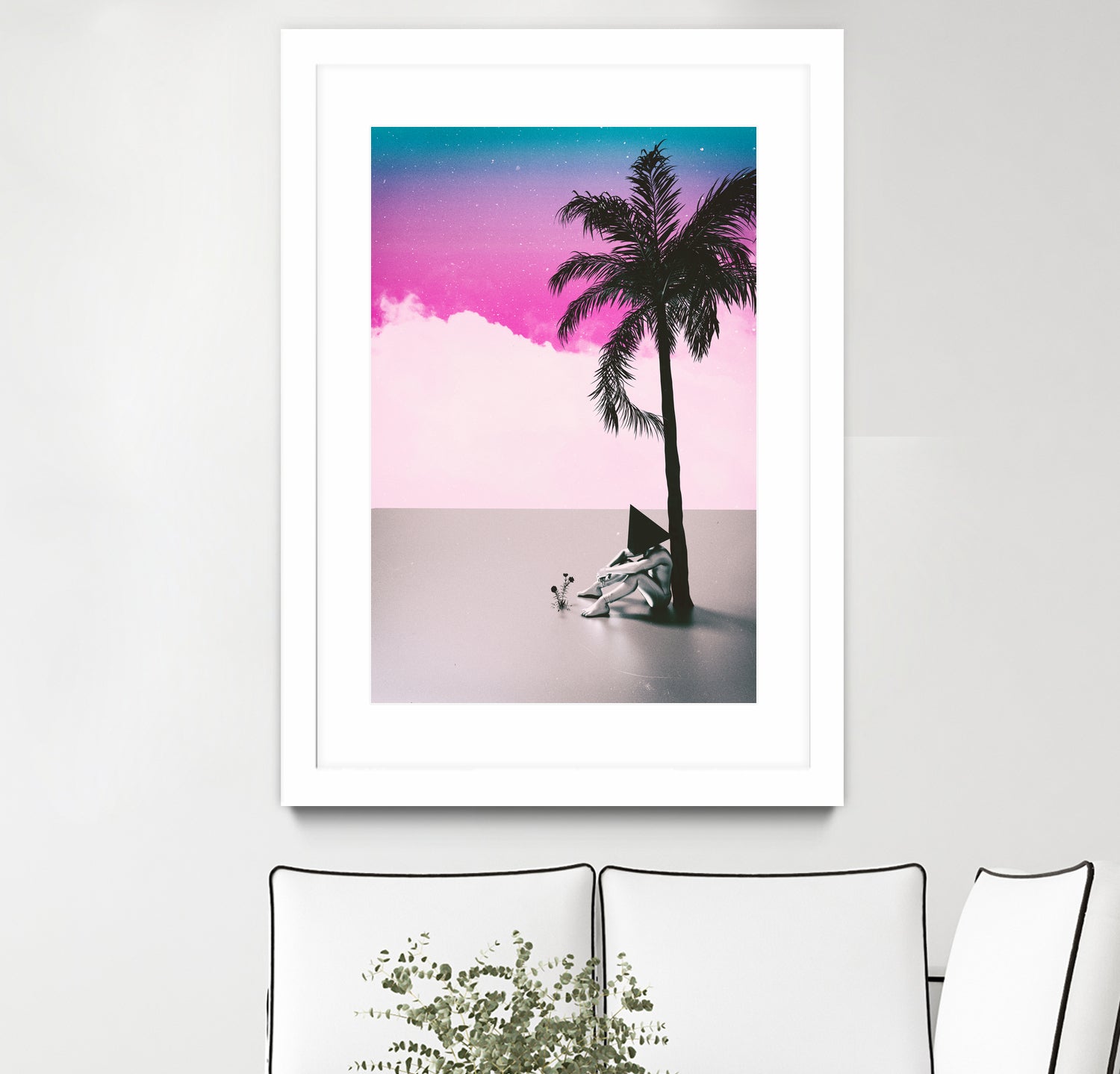 ＰＡＬＭ  ＴＲＥＥ  １８ by Adam Priester on GIANT ART - pink 3d art