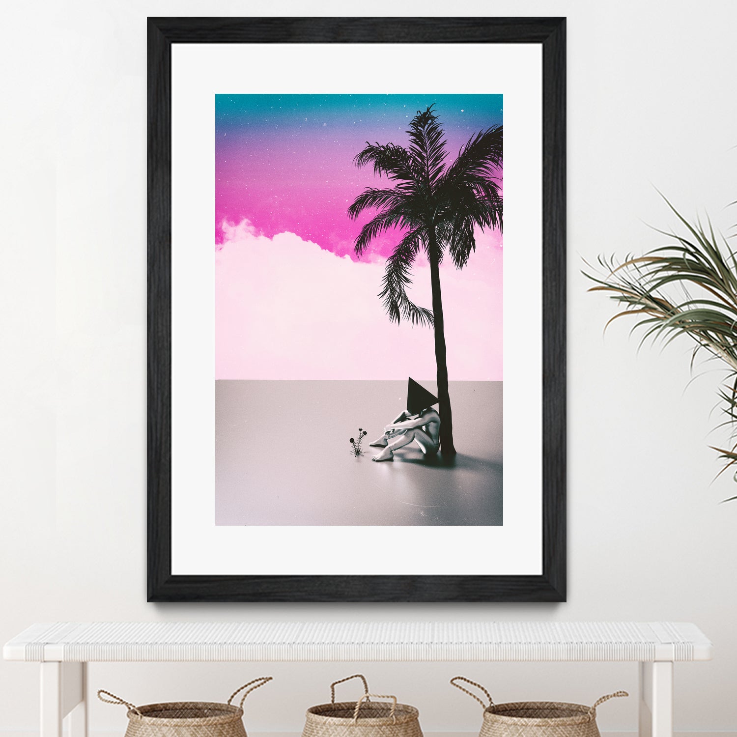 ＰＡＬＭ  ＴＲＥＥ  １８ by Adam Priester on GIANT ART - pink 3d art