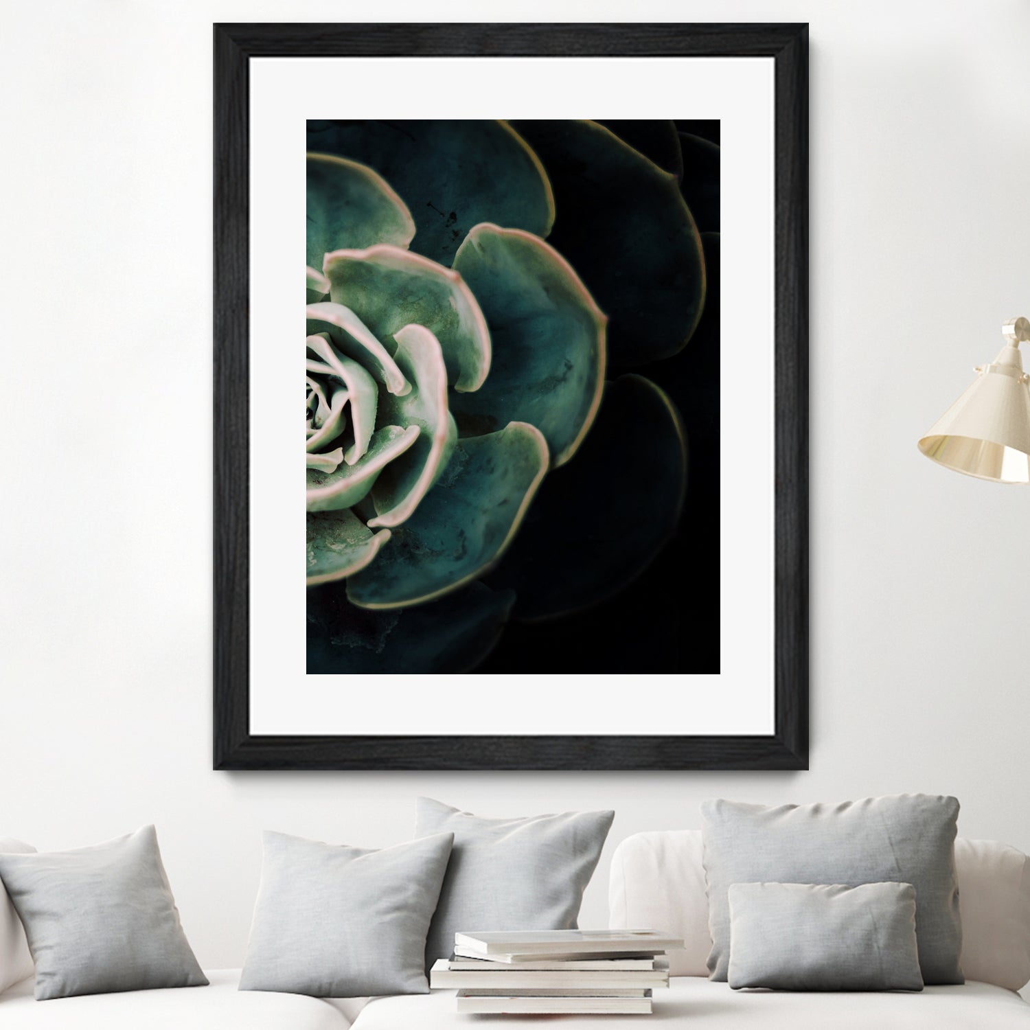 DARKSIDE OF SUCCULENTS IV-2 by Pia Schneider on GIANT ART - black photo manipulation