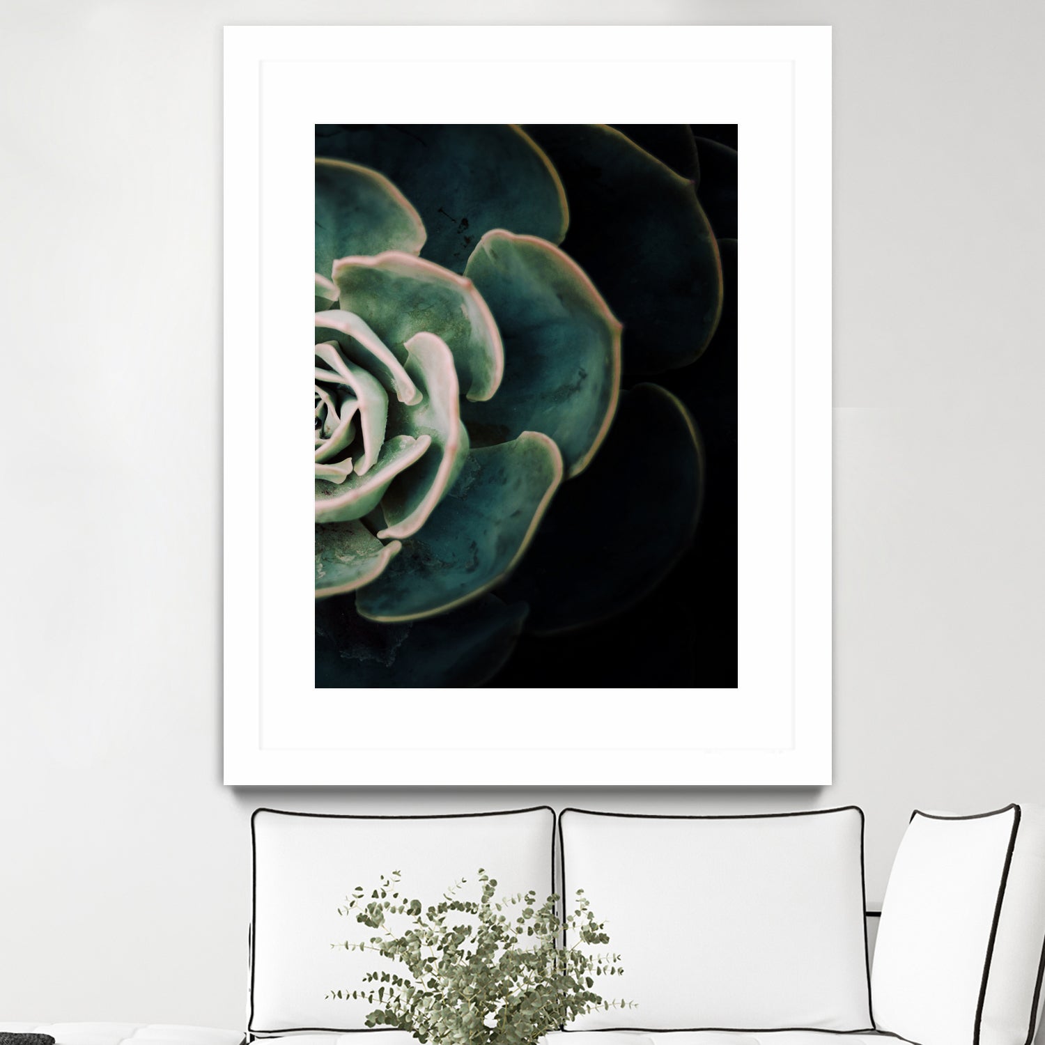 DARKSIDE OF SUCCULENTS IV-2 by Pia Schneider on GIANT ART - black photo manipulation