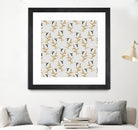 Hummingbird & Flower II by Dana Shek on GIANT ART - white digital painting