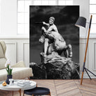 Heracles & Nessus by Burak Günay on GIANT ART - black digital painting