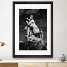 Heracles & Nessus by Burak Günay on GIANT ART - black digital painting