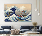 GREAT WAVE by Caterina Lo Cicero on GIANT ART - blue digital drawing