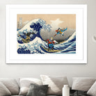 GREAT WAVE by Caterina Lo Cicero on GIANT ART - blue digital drawing