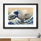 GREAT WAVE by Caterina Lo Cicero on GIANT ART - blue digital drawing