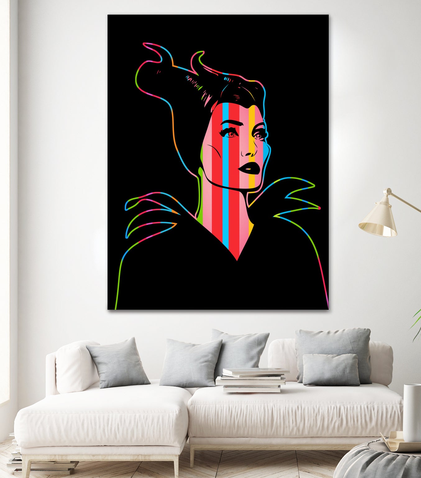 Maleficent | Dark | Pop Art by William Cuccio on GIANT ART - black digital drawing