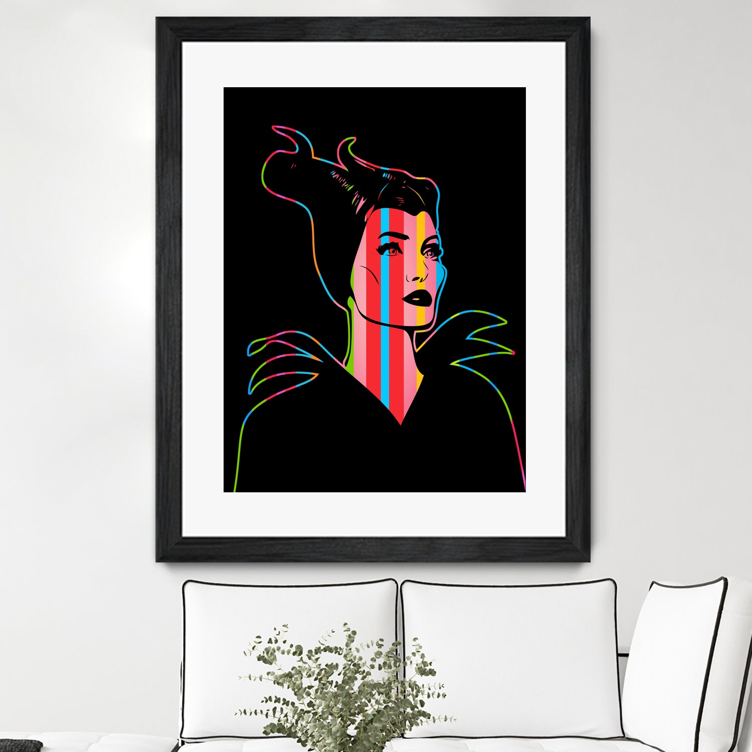 Maleficent | Dark | Pop Art by William Cuccio on GIANT ART - black digital drawing