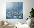 Another Rainy Day by Nic Squirrell on GIANT ART - blue digital painting