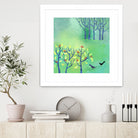 April Landscape by Nic Squirrell on GIANT ART - green digital painting